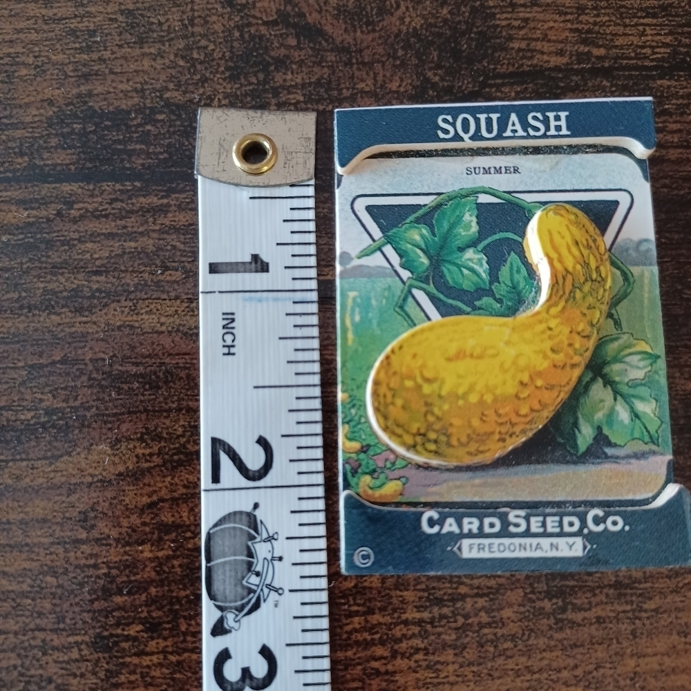 Vintage Inspired Garden Vegetables Seed Packet Magnets Set Bundle Of 12 - Picture 7 of 7